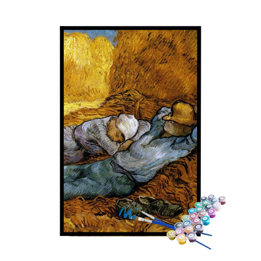 Kit de Pintura Numerada - A Sesta