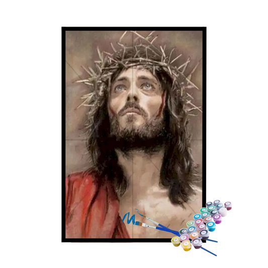 Kit de Pintura Numerada - Cristo