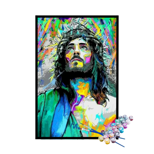 Kit de Pintura Numerada - Arte Cristo