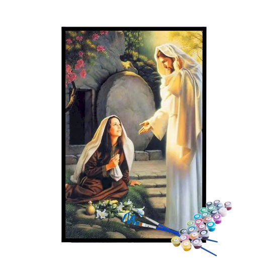 Kit de Pintura Numerada -  Santa Maria Madalena